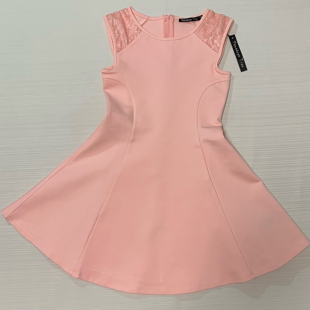 Pink Penelope Tree Dress / New With Tag / Girl Size 10